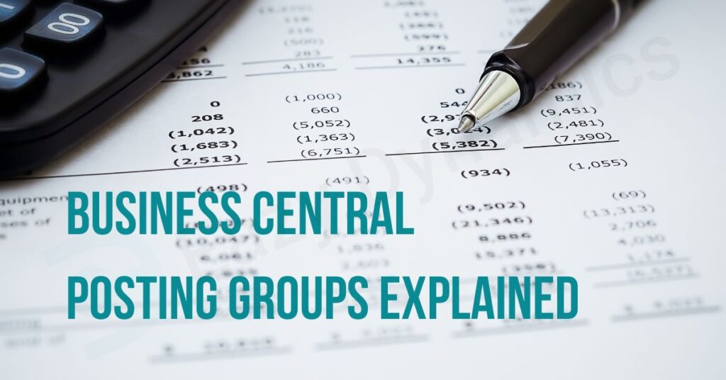 Business Central Posting Groups