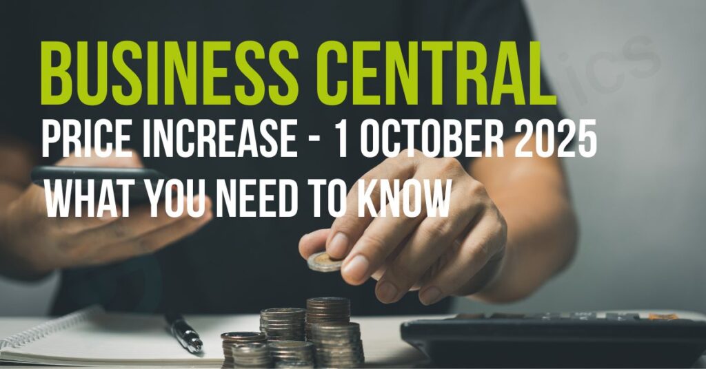 Business Central Price Increase Update