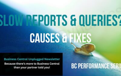 Business Central Slow Reports: Causes & Fixes