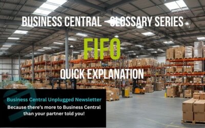 FIFO in Business Central: the plain-English guide