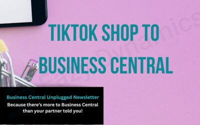 TikTok Shop to Business Central: Direct Integration