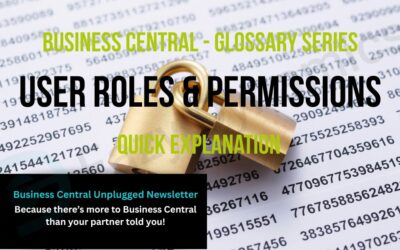 User Roles & Permissions in Business Central